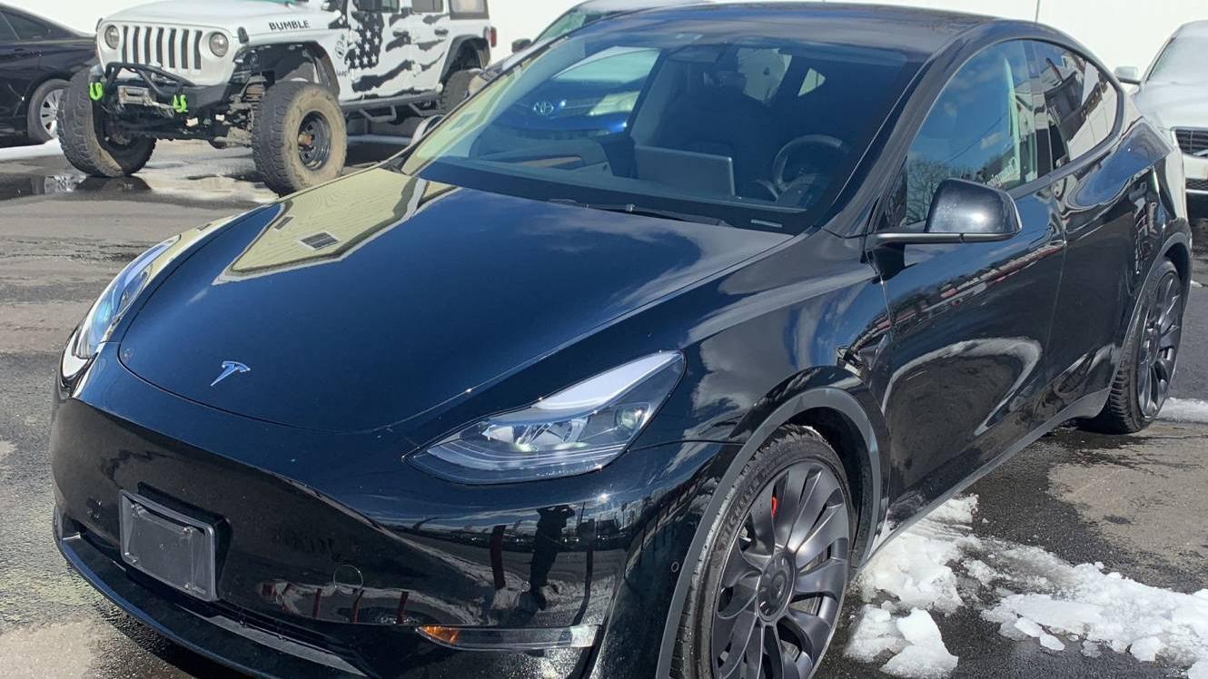 TESLA MODEL Y 2022 7SAYGDEF2NF560147 image